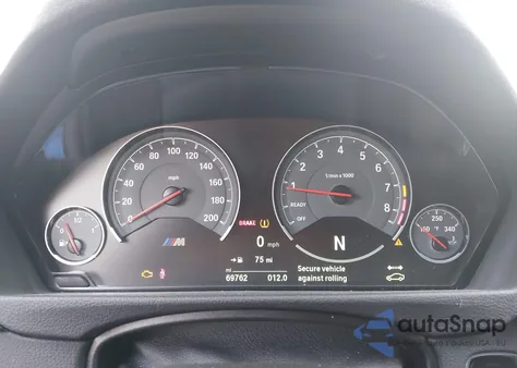 2016 BMW M4 z USA, uszkodzony, nr VIN WBS3R9C52GK337999